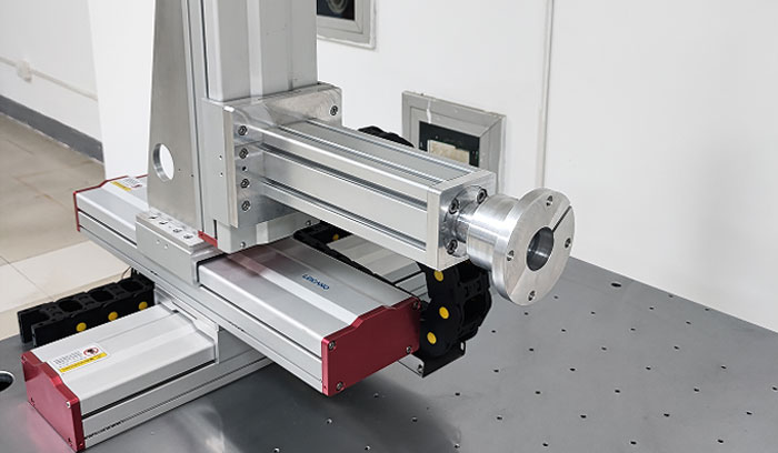 Linear motor positioning